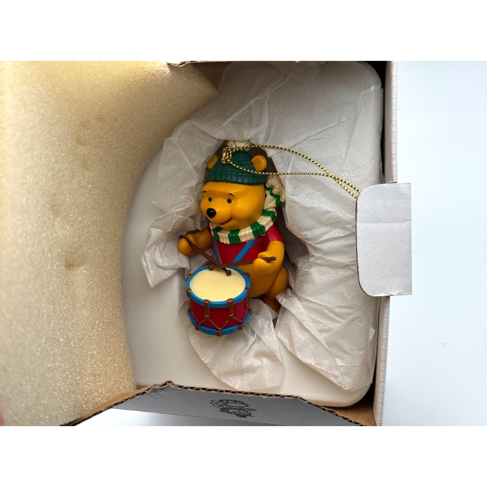 Disney Christmas Magic Winnie the Pooh Drummer Tree Decoration